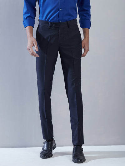 Buy Charcoal Black Trousers & Pants for Men by TURTLE Online | Ajio.com