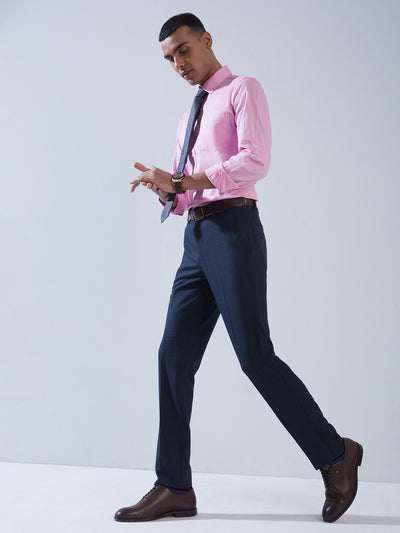 100% Cotton Pink SLIM FIT Full Sleeve Formal Mens Shirts