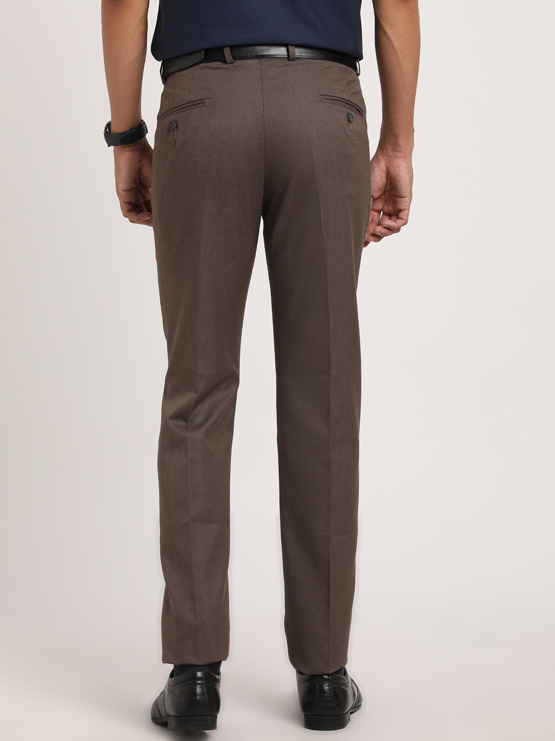 Buy Van Galis Fashion Light Brown Formal Trousers for Men at Amazon.in