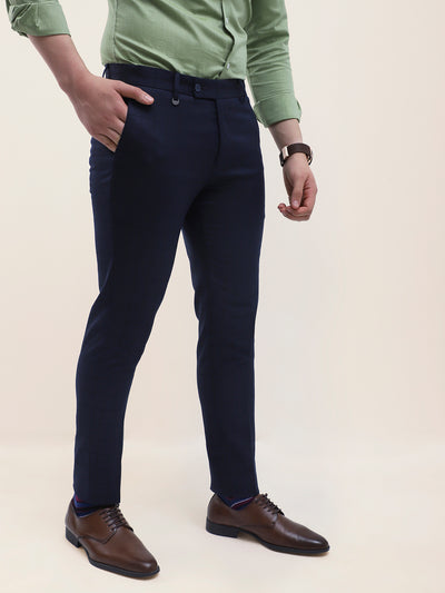 Turtle Green Narrow Fit Trousers