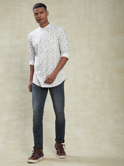 casual-white-men's-cotton-shirt---fashion-collection-(prints)