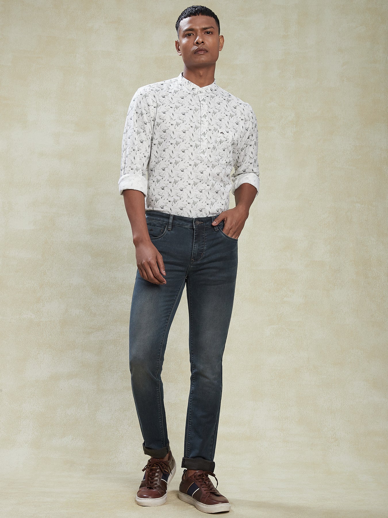 dark-grey-casual-men's-cotton-stretch-jeans---fashion-collection-(plains)