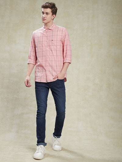100%-cotton-pink-slim-fit-full-sleeve-casual-mens-shirts