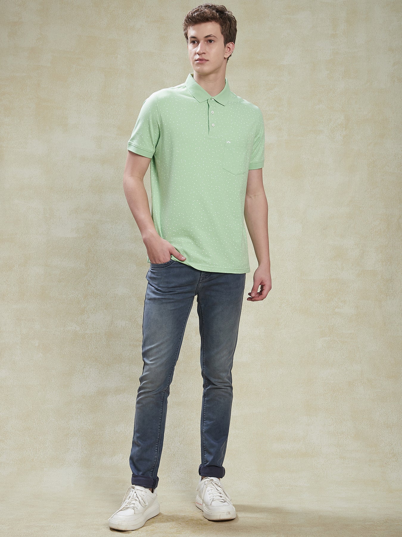 cotton-stretch-green-polo-half-sleeve-casual-mens-t-shirt