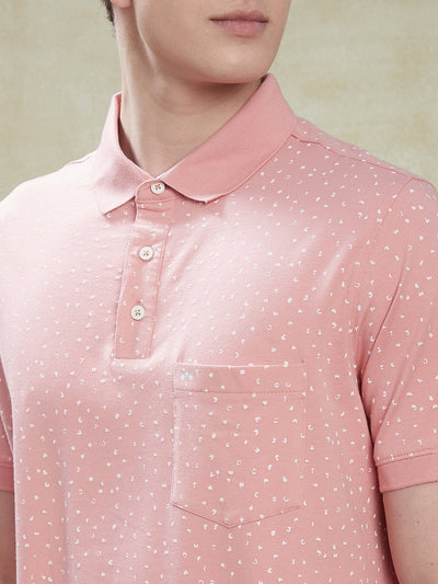 cotton-stretch-pink-polo-half-sleeve-casual-mens-t-shirt