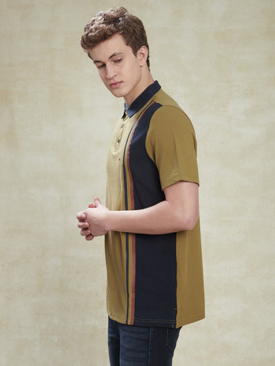 cotton-stretch-khaki-polo-half-sleeve-casual-mens-t-shirt