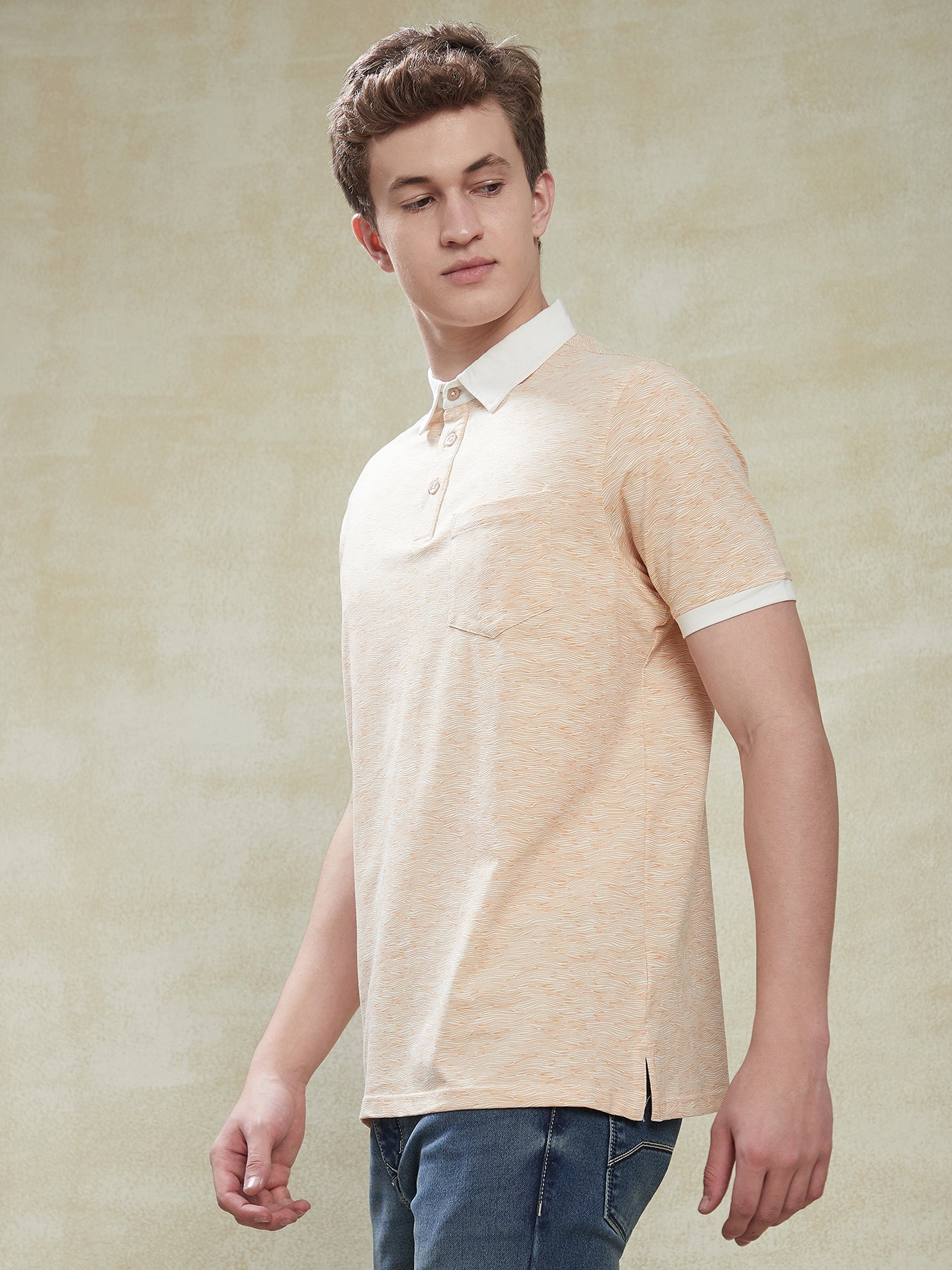 cotton-stretch-orange-polo-half-sleeve-casual-mens-t-shirt