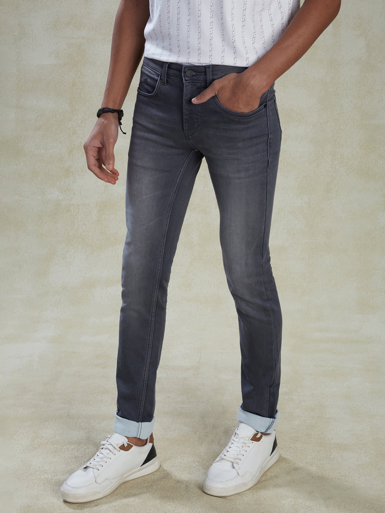 cotton-stretch-grey-narrow-fit-flat-front-casual-mens-jeans