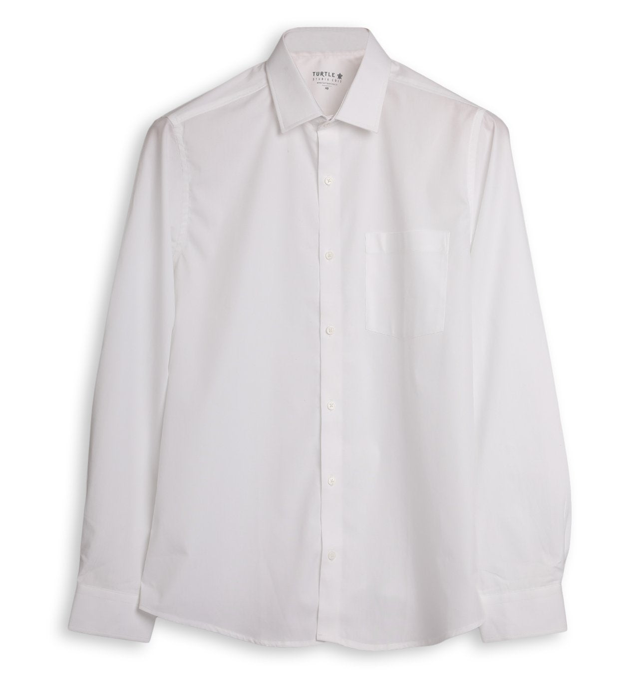 White Expandable Everyday Lycra Shirt