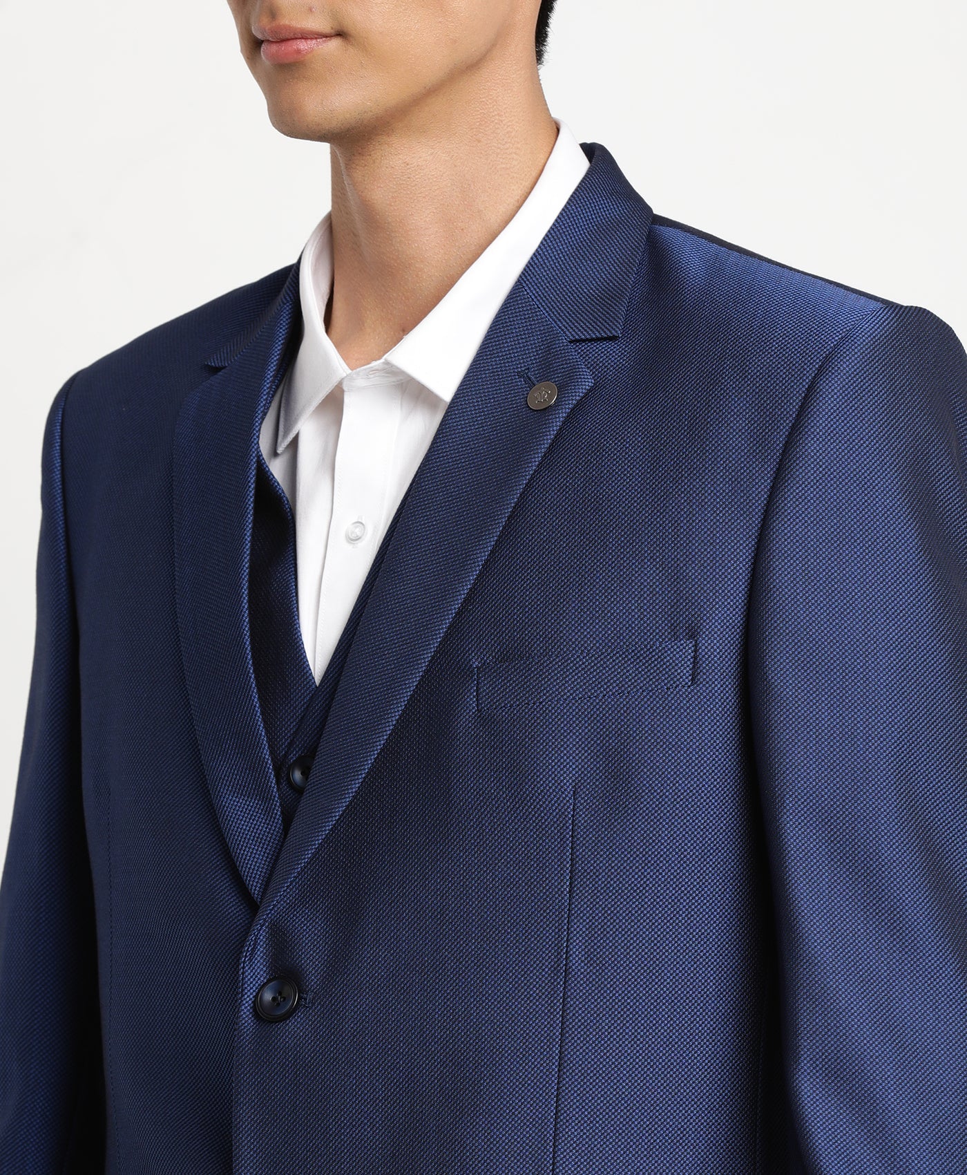 3pc Suit Men British Styl Latest Coat Pant Designs Royal Blue Mens Suit  Autumn Winter Thick Slim Fit Plaid Wedding Dress Tuxedos - OnshopDeals.Com