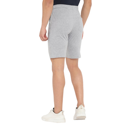 Essentials Grey Solid Shorts