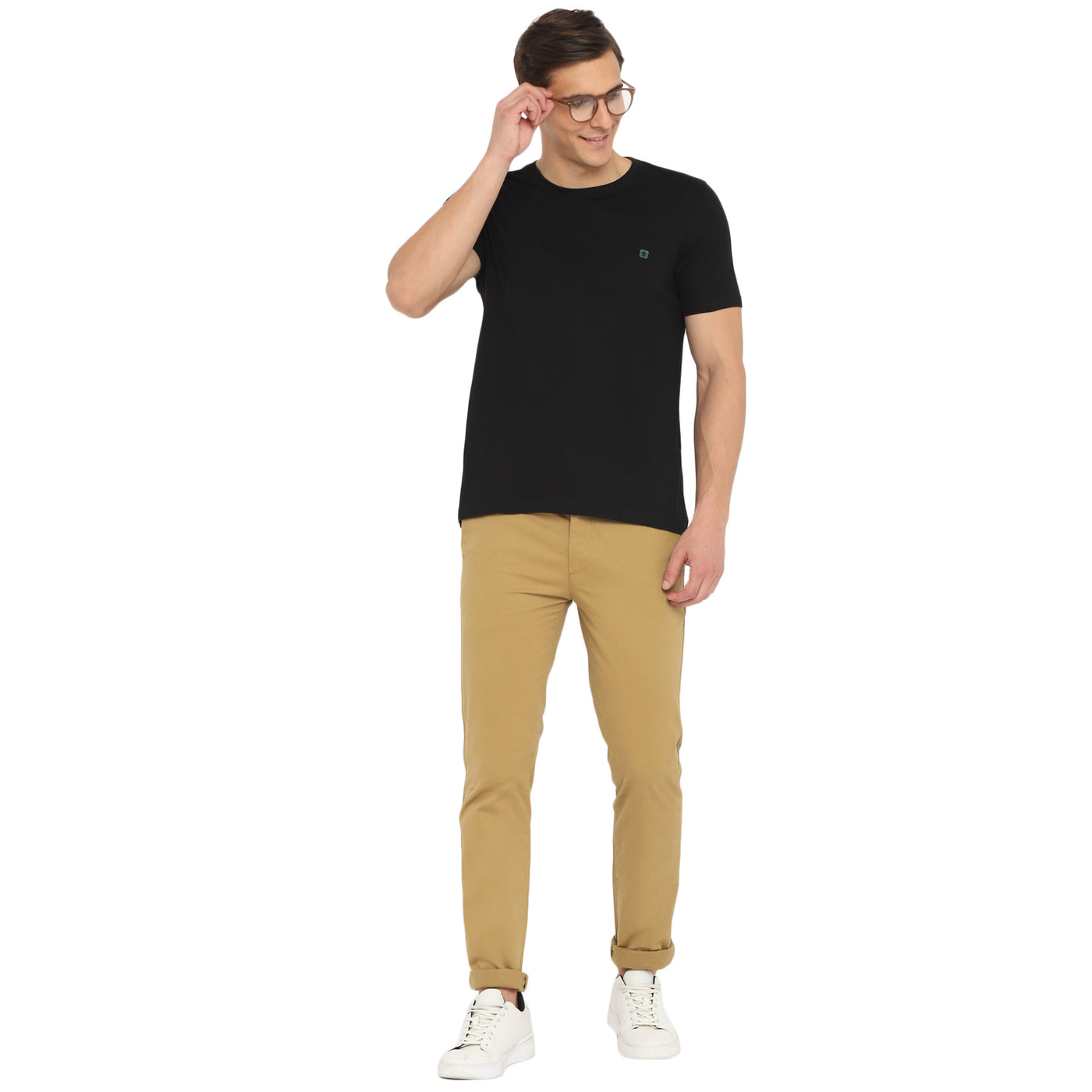 Essentials Assorted Solid Round Neck T-Shirt (Pack of 3)