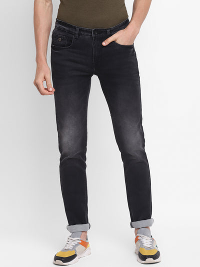 Dark Grey Narrow Fit Jeans
