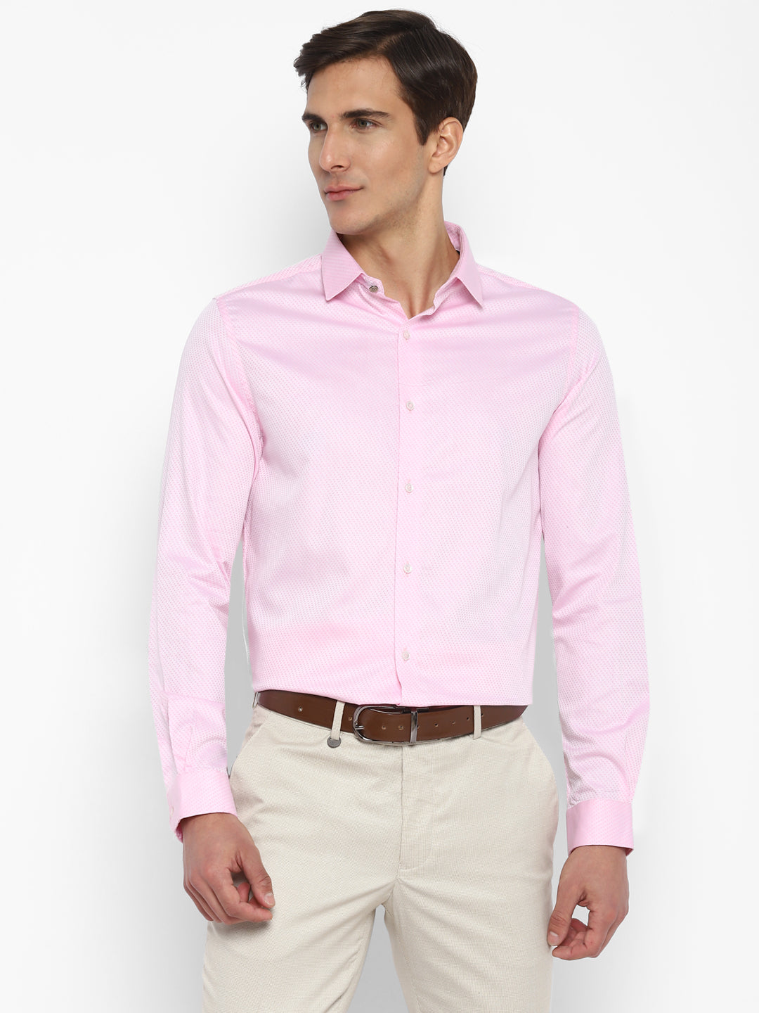 Smarty Pants Pink Printed Shirt
