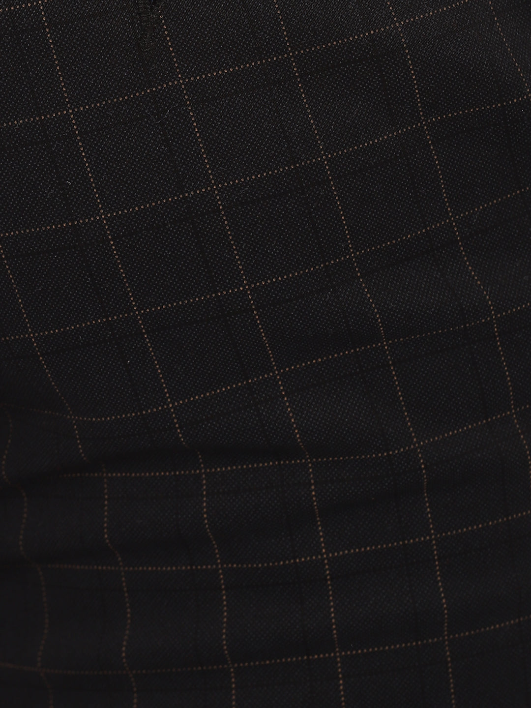 Black Checked Ultra Slim Fit Trouser