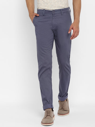 Blue Striped Ultra Slim Fit Trouser