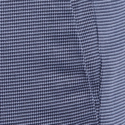Blue Self Design Ultra Slim Fit Trouser