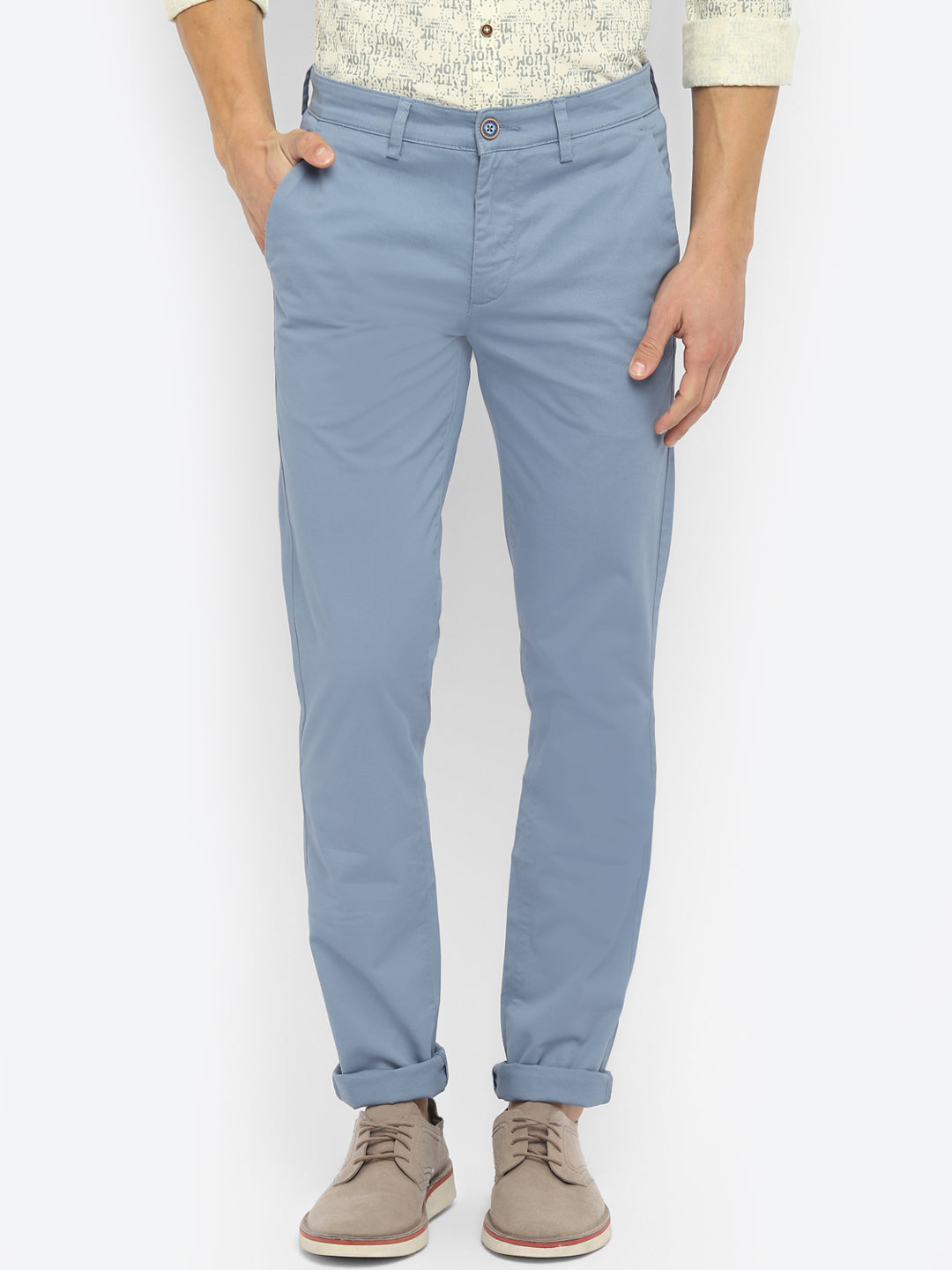 Blue Ultra Slim Fit Trouser