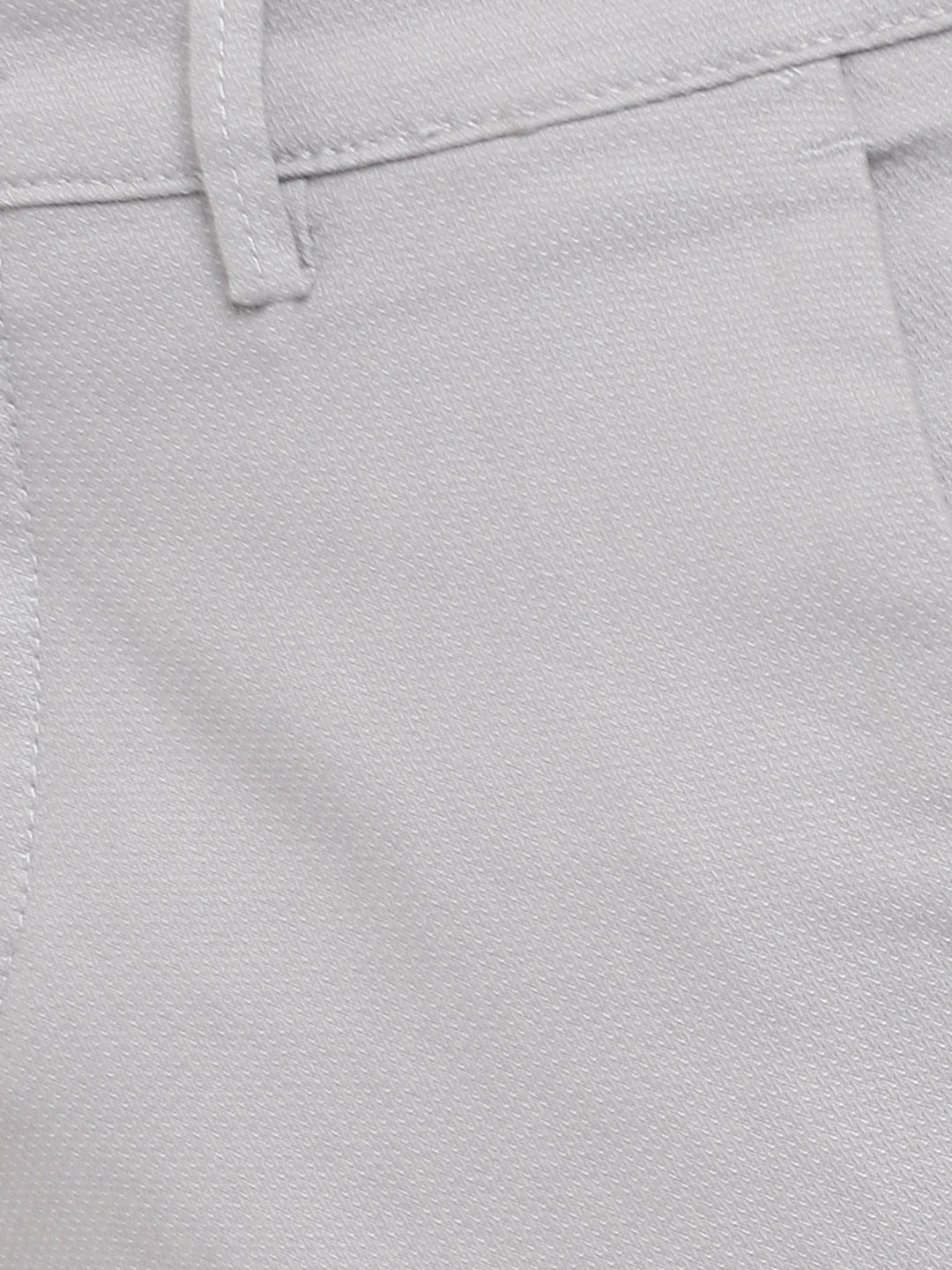 Grey Ultra Slim Self Design Trouser
